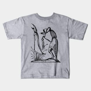 Grotesque #81 The Drolatic Dreams of Pantagruel (1565) Kids T-Shirt